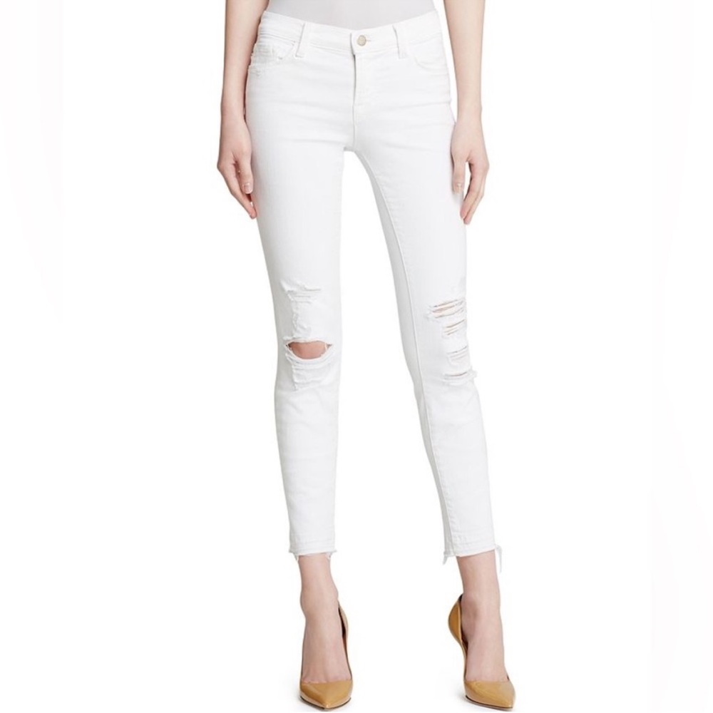 Brand Cropped Demented Straight Jean